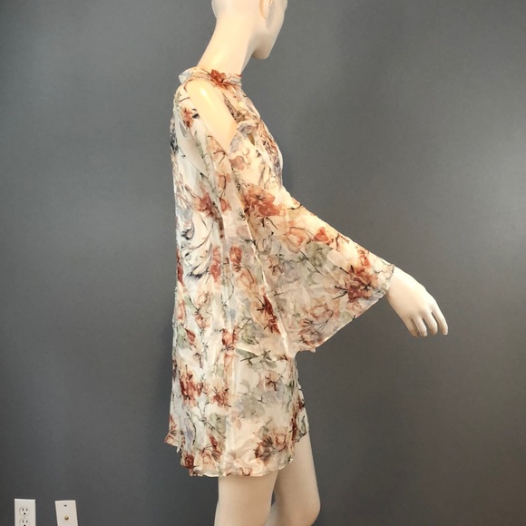 NWT Haite Hiippie Print Dress Sz 4 - Picture 4 of 8